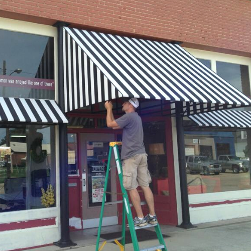 installing an awning 